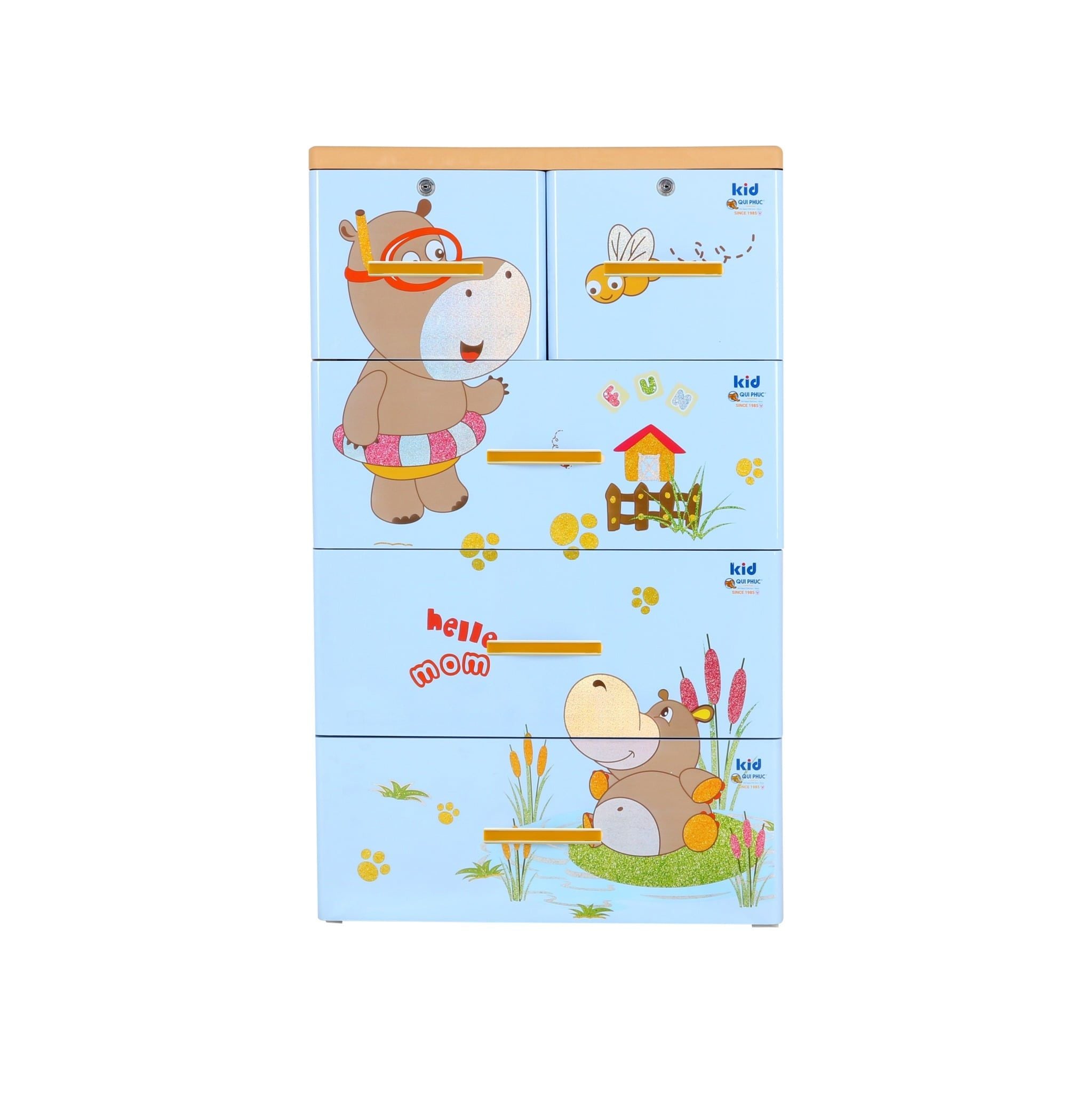 Tủ nhựa KID 4 tầng - Ảnh 3