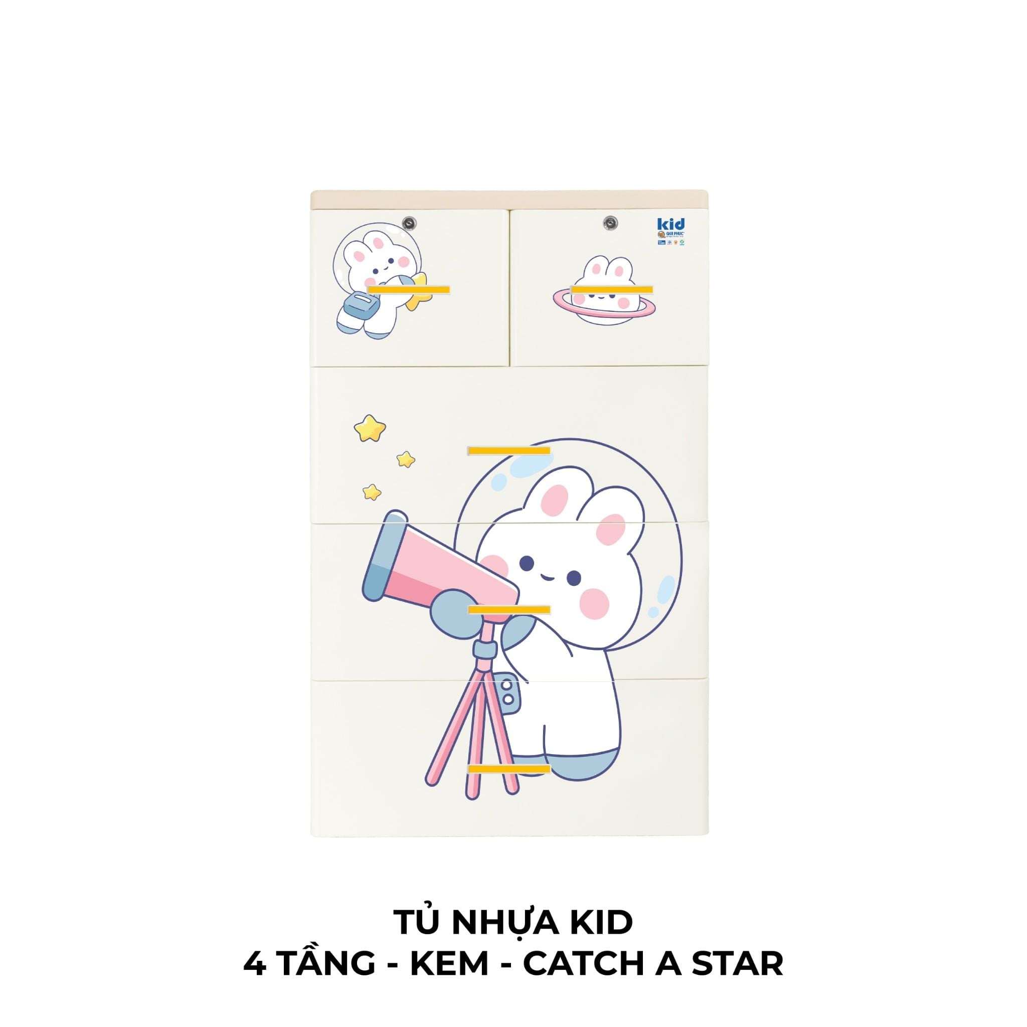 Tủ nhựa KID 4 tầng - Ảnh 4