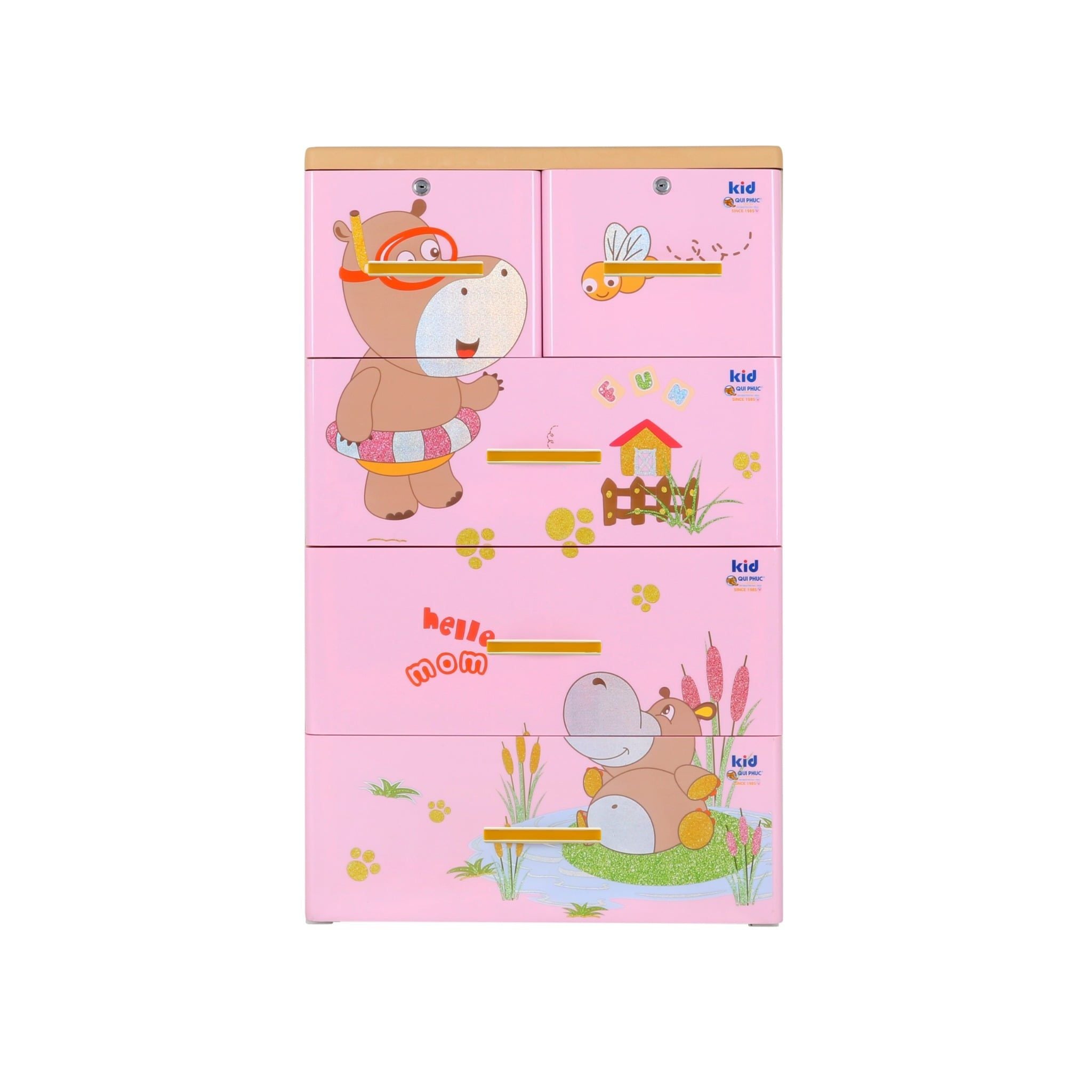 Tủ nhựa KID 4 tầng - Ảnh 6