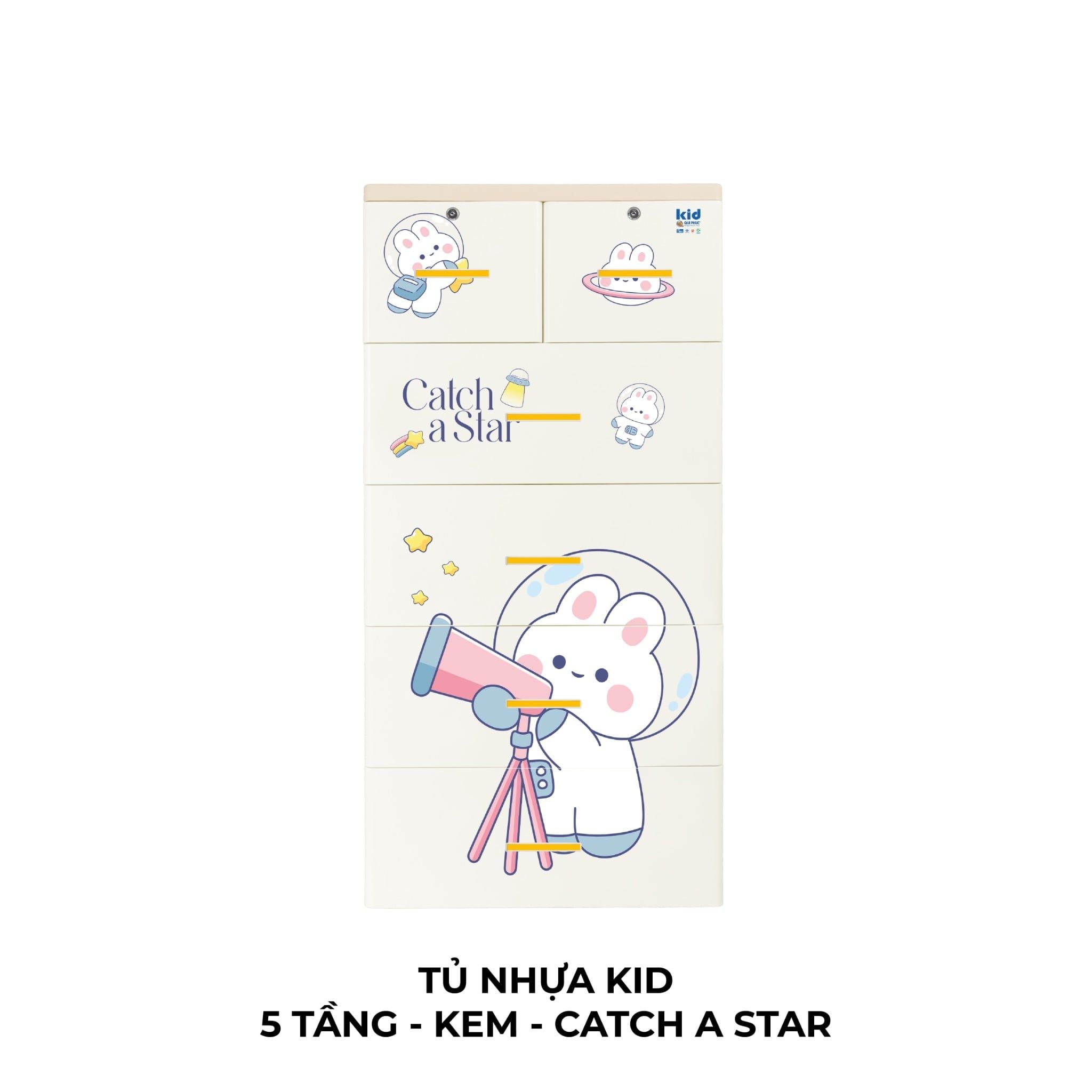 Tủ nhựa KID 5 tầng - Ảnh 4