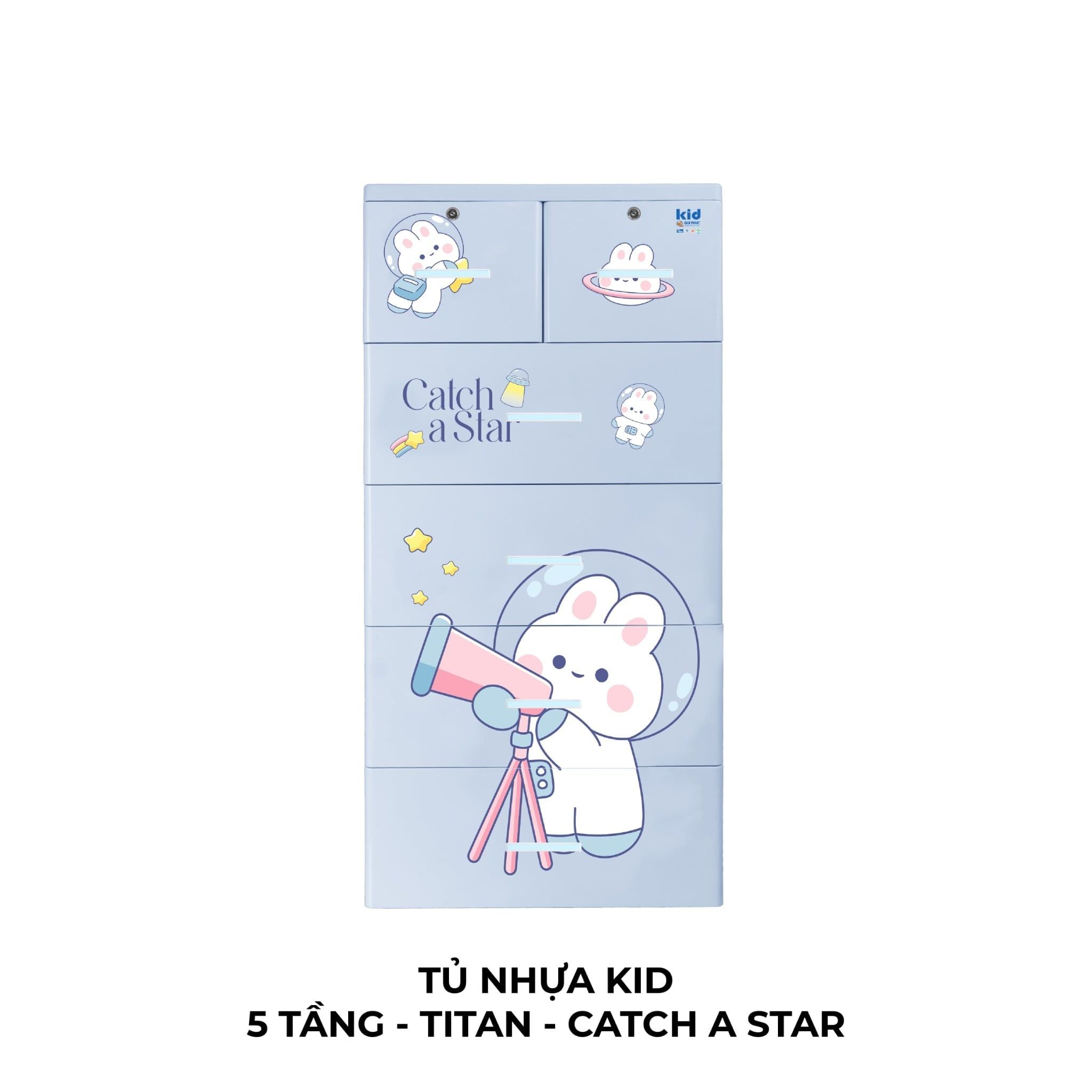 Tủ nhựa KID 5 tầng - Ảnh 5
